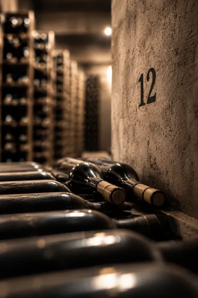 Vino in affinamento e capitale immobilizzato nel tempo.